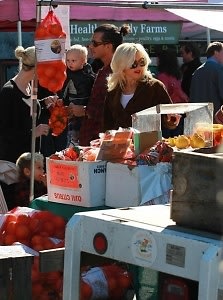 Gwen Stefani farmers market
