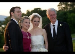 Chelsea Clinton Wedding Photo With Family