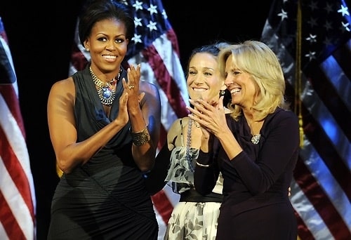 Michelle Obama, Sarah Jessica Parker, Jill Biden