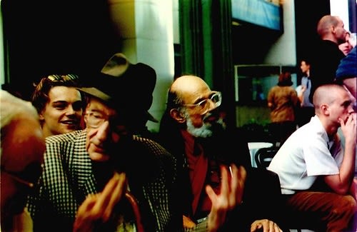 Leonardo Dicaprio, Williams Burroughs, Allen Ginsberg
