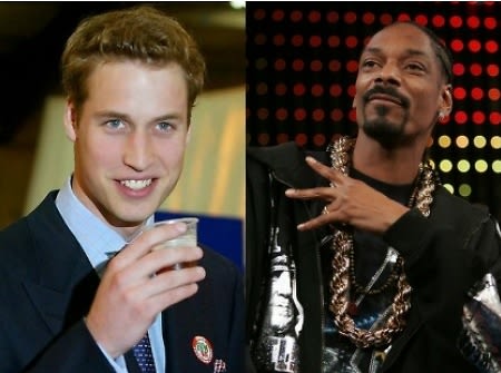 Prince William, Snoop Dogg