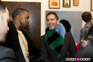 Kanye West, Marc Jacobs Party At George Condo's New Museum Opening