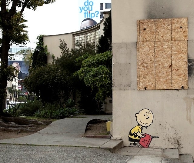 Charlie Brown Banksy