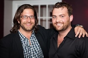 One Lounge Co-Owners Niko Papademetriou and Seth McClelland