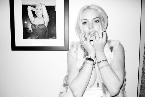 Lindsay Lohan Lets It All Hang Out In Brand New Terry Richardson Chateau Marmont Photoshoot 