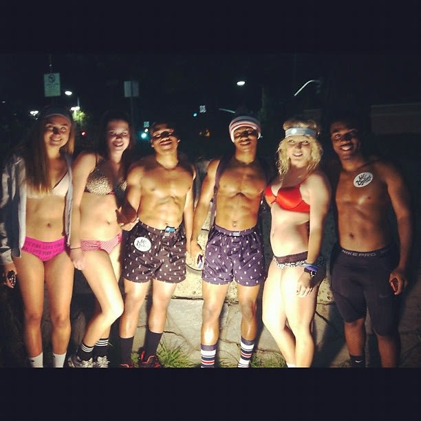 Westwood Strips Down For The UCLA Undie Run