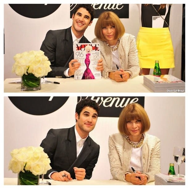 ANNA WINTOUR AT SAKS FNO