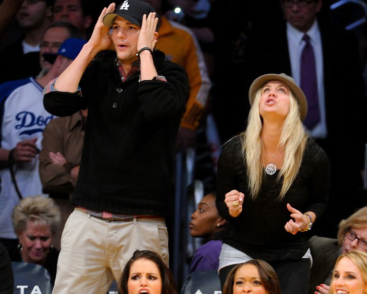 In Photos: Celebrities & Their Many Emotions At Lakers Games This Season