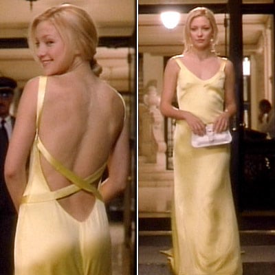 kate hudson yellow dress