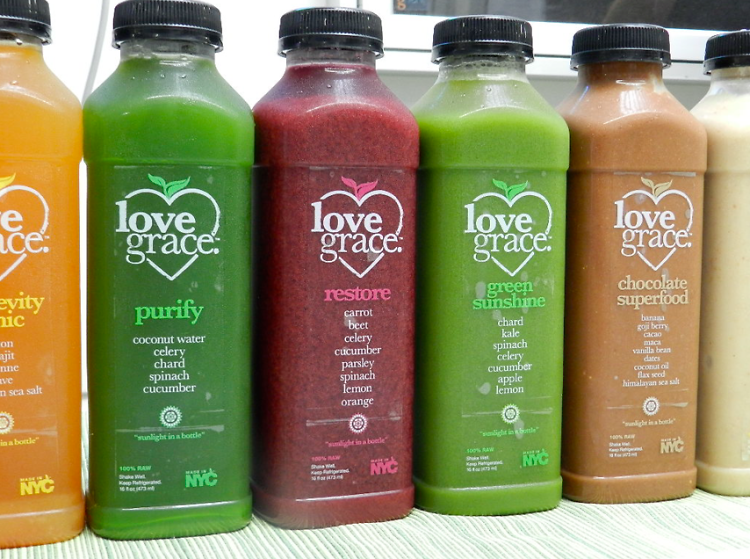 Some of the Love Grace Juices