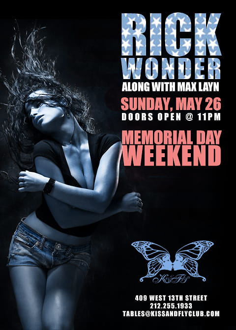 Kiss & Fly Memorial Day Sunday