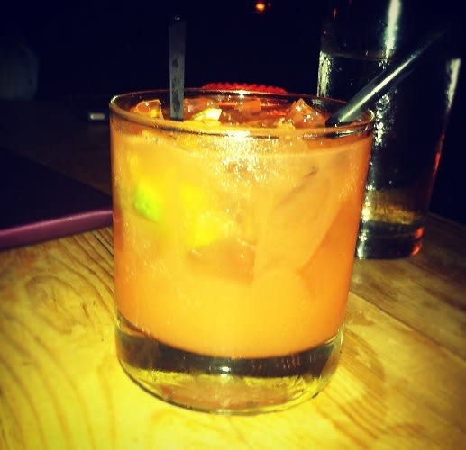 Blood Orange-Jalapeño Margarita At Stanton Social