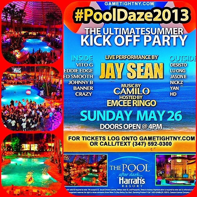 Memorial Day Weekend Harrah's Pool Party