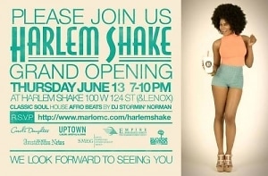 Harlem Shake Grand Opening