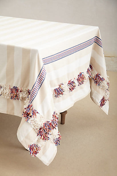 Fringed Cortes Tablecloth 