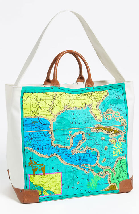 Echo 'Map of Mexico' Tote Bag