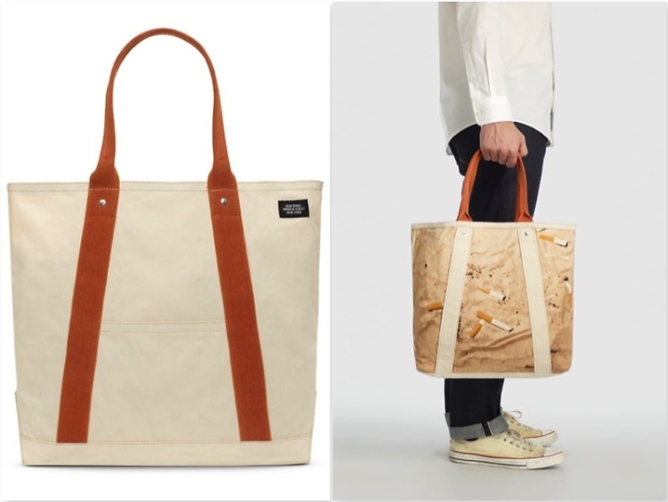 Jack Spade Reversible Dirty Beach Tote