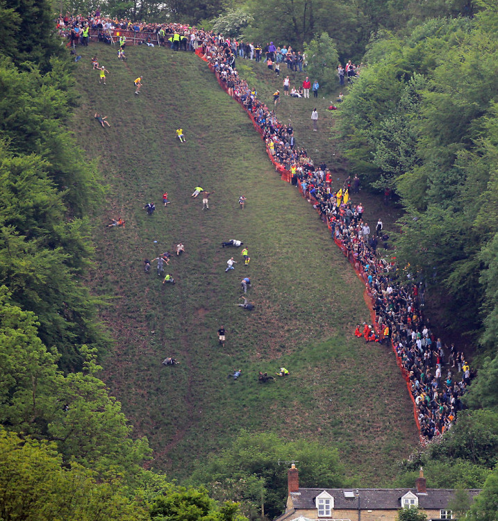 Cheese-Rolling Festival - Gloucestershire, England