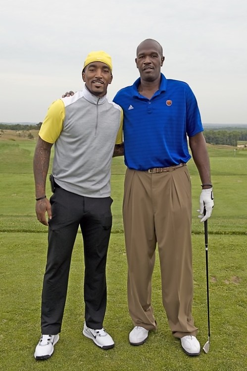 J.R. Smith and Herb Williams