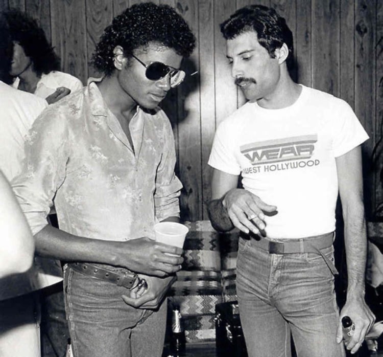 Michael Jackson, Freddie Mercury