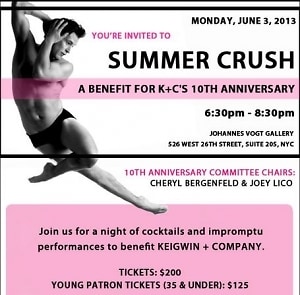  Summer Crush: A Benefit for K+C's 10th Anniversary