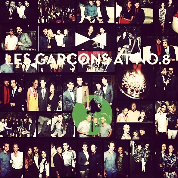 Les Garcons at No. 8
