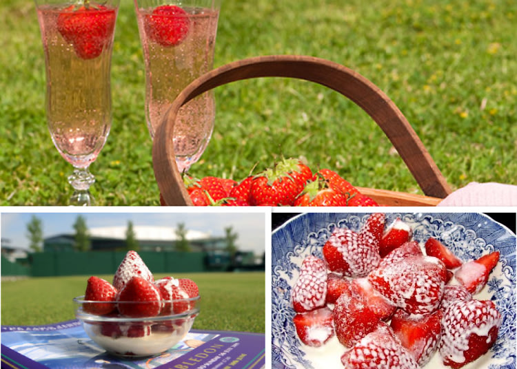 Wimbledon Strawberries And Cream