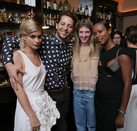 Leigh Lezark, Derek Blasberg, Sarah Hoover, Shala Monroque