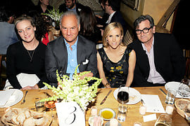 Jessica Diehl, Charles Finch, Tory Burch, Griffin Dunne