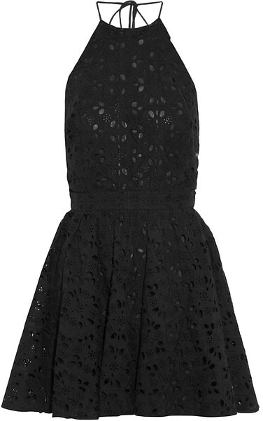 Zimmermann Oasis Broderie Anglaise Cotton Mini Dress