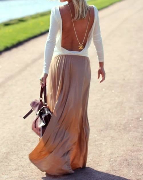 Backless street style