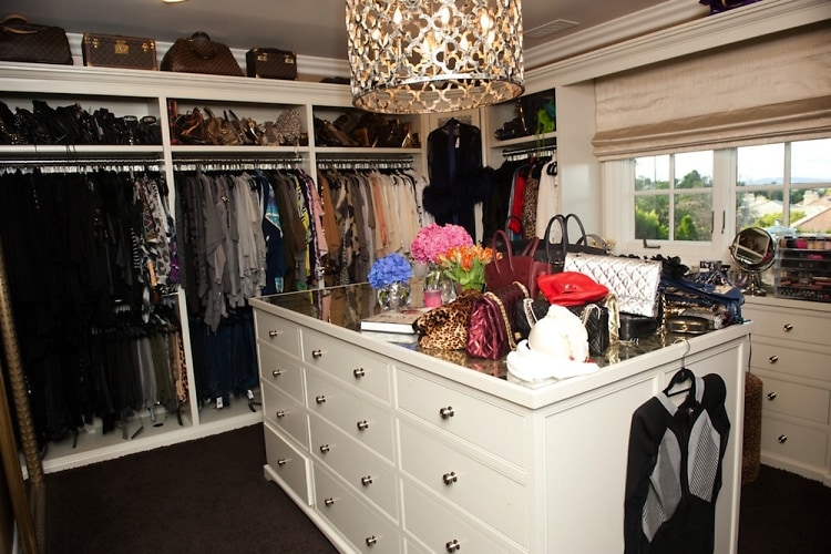 Khloe Kardashian's closet