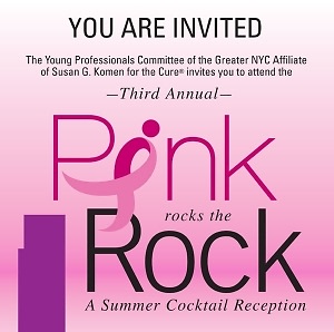  Young Professionals Komen Greater NYC Race for the Cure Kick Off