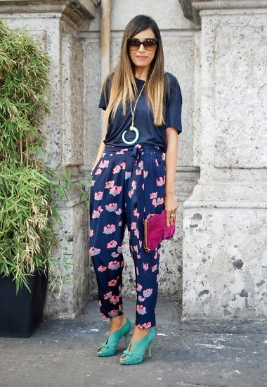 How To Style Printed Pants  Floral Pants  2020 Fashion