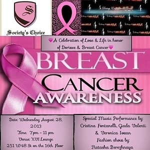  Society's Choice and DEG Production host a Breast Cancer Awareness Event