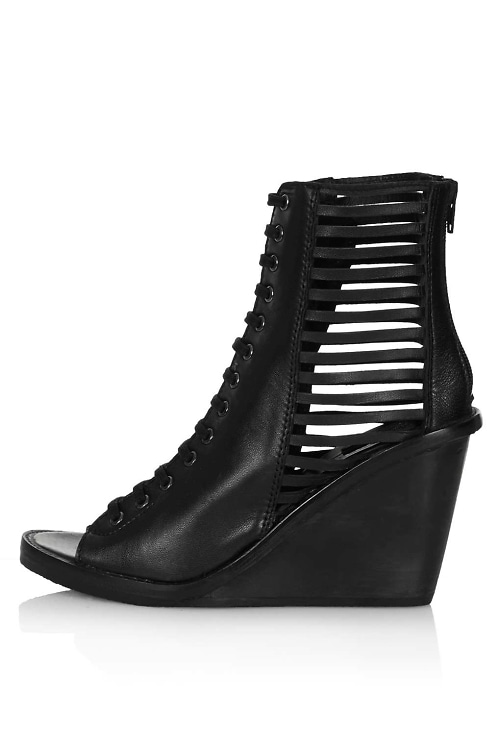 TOPSHOP Wilfred Lace Up Wedges