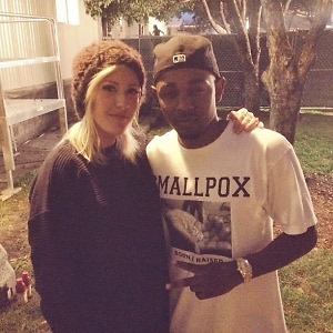 Ellie Goulding and Kendrick Lamar at Lollapalooza