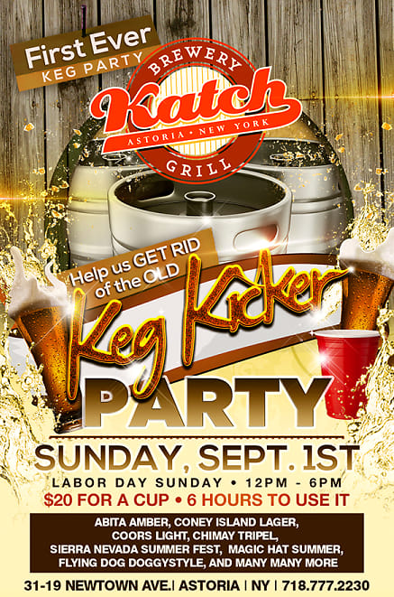 Katch Brewery Keg Party