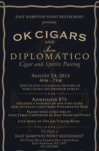 Fine Cigars and Rum At East Hampton Point