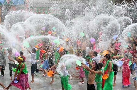 The Songkran Water Festival