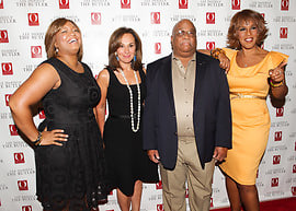 Sunny Anderson, Rosanna Scotto, Charles Allen, Gayle King