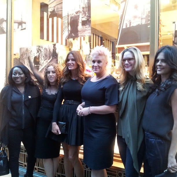 Margarette Purvis, Melanie Dunea, Kelly Bensimon, Anne Burrell, Stephanie March, Katie Lee