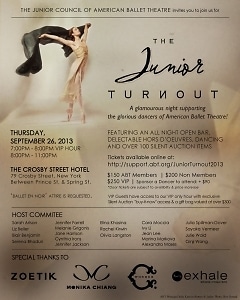 4th Annual American Ballet Theatre Junior Turnout Fundraiser