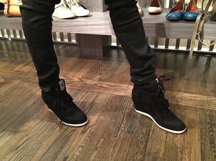 Ash Wedge High Top Sneakers