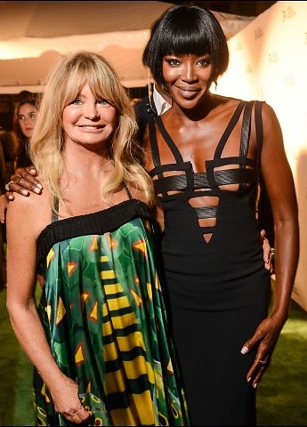 Goldie Hawn, Naomi Campbell