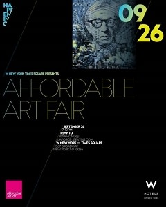 W New York Times Square Presents Affordable Art Fair