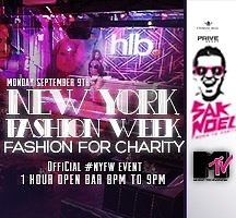  MTV Sponsored NYFW Event ft. Sak Noel at the Highline Ballroom