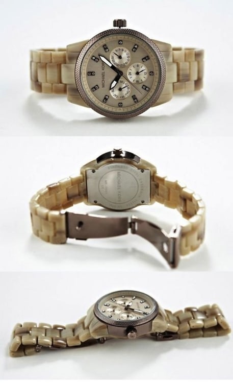 Michael Kors Ritz Acetate Horn Bracelet Watch