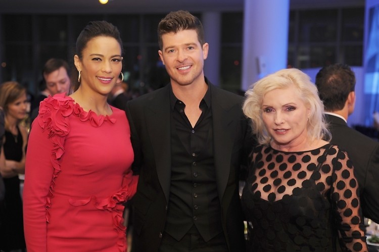 Paula Patton, Robin Thicke, Debbie Harry