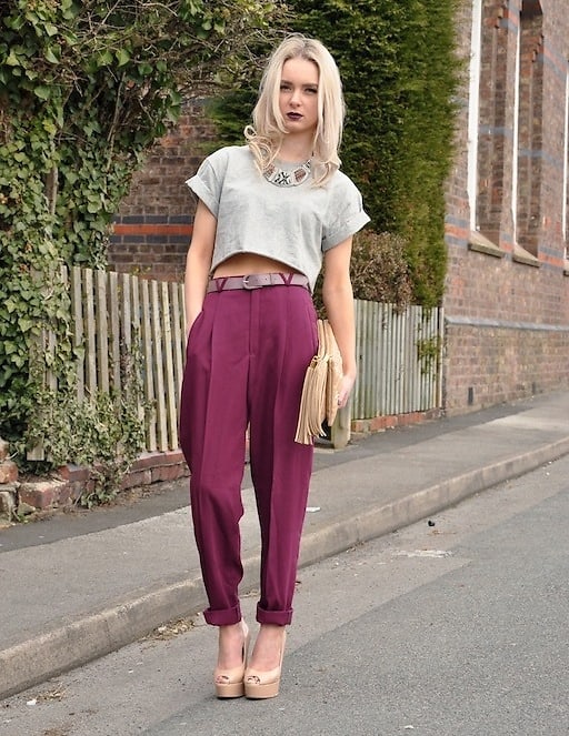 Tapered Trouser Street Style